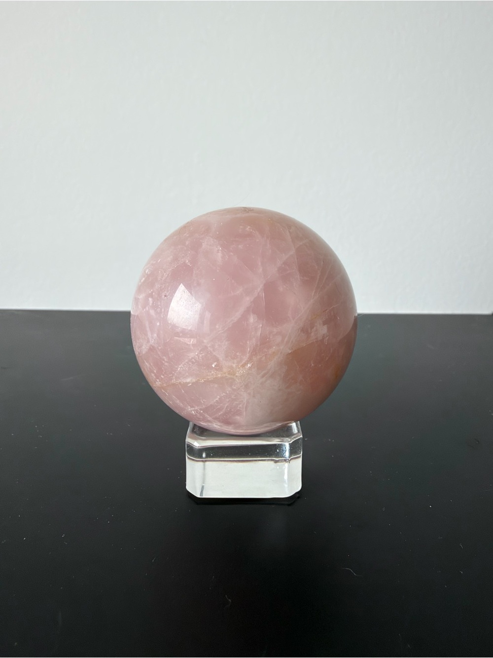 Rose Quartz Sphere - Crystal